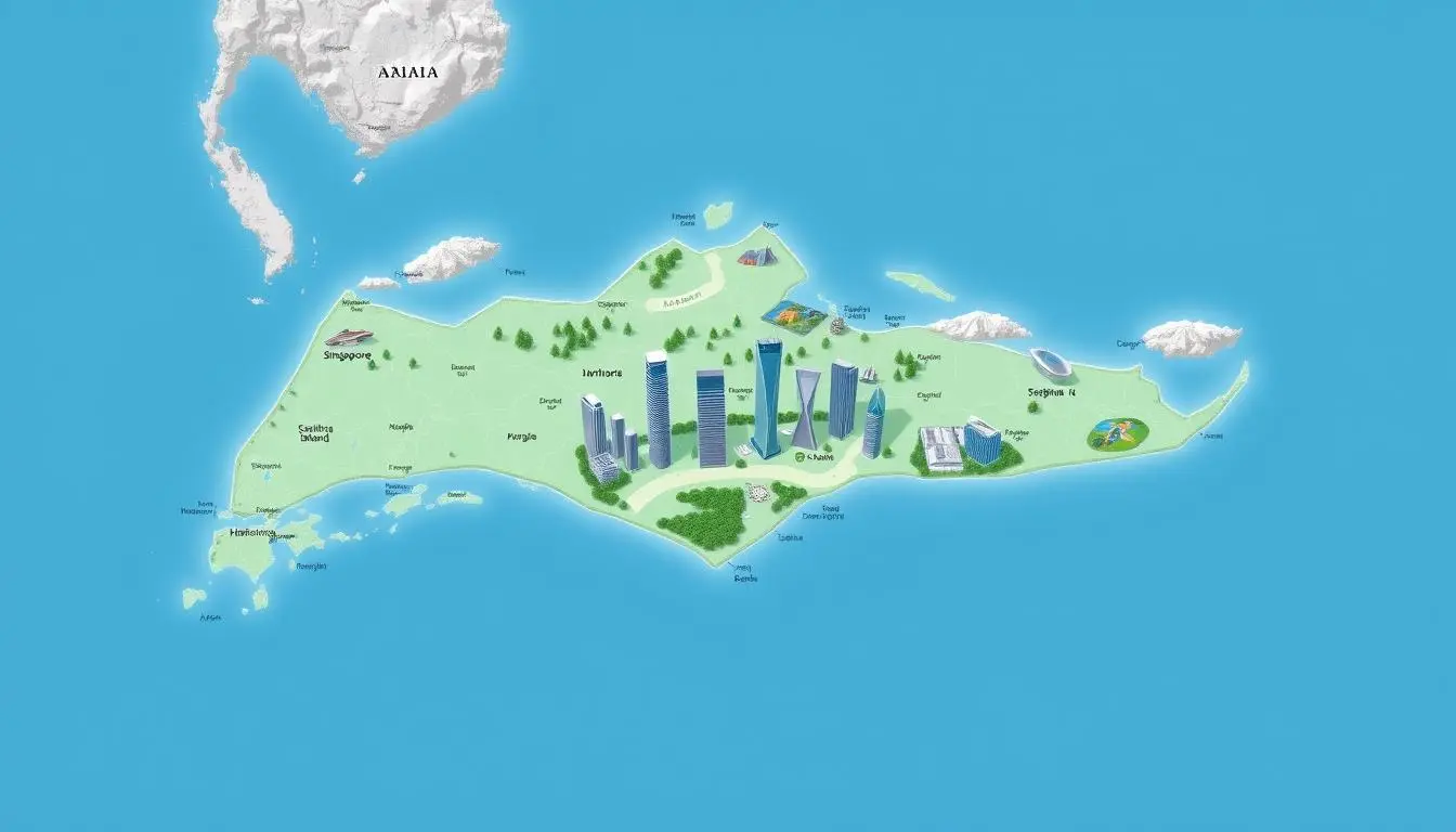Gdzie leży Singapur? Mapa, kontynent i atrakcje